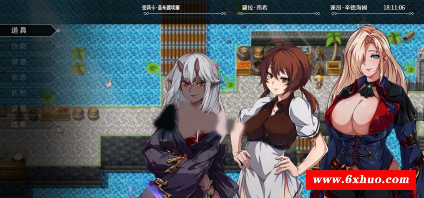 【大作RPG/中文】OVER·DeviL 聖石少女篇 DDDemo for1.0 官方中文版【新作/CV/1.3G】-开心广场